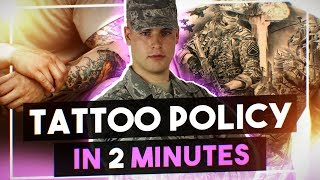 Air Force Tattoos Policy