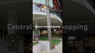 Central area of Ko samui shopping