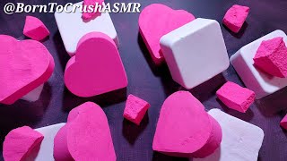 Pink & White Baking Soda Crushing | Oddly Satisfying | Very Relaxing | ASMR Baking Soda |