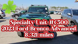 2023 Ford Bronco Advanced!