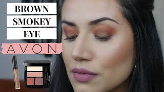 Warm Smokey Eye | Avon Glimmershadow Liquid Eyeshadow