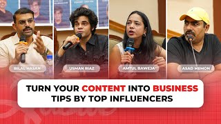 Content Creation tips by top influencers | Hustle x Mediaverse