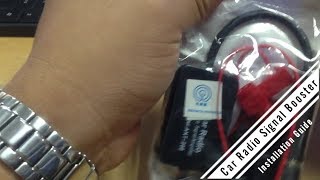 Car Radio Signal Booster Installation Guide (Car Antenna Signal Amp Booster) How To