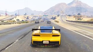 GRAND THEFT AUTO 5 PS4 - Driving [Free Roam Gameplay]