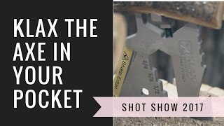 Klax - Tomahawk Multi-Tool Axe System (Shot Show 2017)