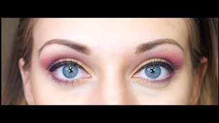 TUTORIAL: Colorful Eyeshadow using Coastal Scents