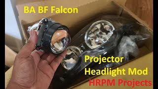 HRPM Projects - Ford Falcon XR6 - Projector Headlight Mod