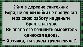 Сантехник Боря Пришел Чинить Смеситель! Сборник Свежих Анекдотов! Юмор!