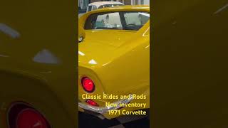 Classic Rides and Rods 1971 Chevrolet Corvette