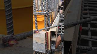 Core wall formwork welding #shorts #construction #building #civilengineering