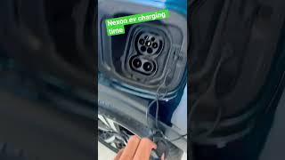 Tata Nexon Ev ⚡Maxx Charge Time #viral #shorts