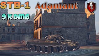 STB-1 Adamant 9065 Dmg • WORLD OF TANKS BLITZ