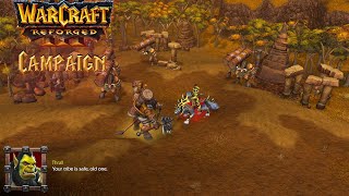 Warcraft III Reforged Beta First Campaign Orc - Thrall