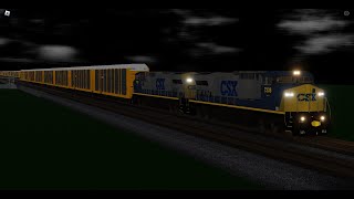 New Lighting distance CSX M208 Passes Debary