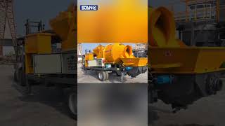 Concrete pump truck display #concretemixer #machine