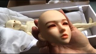 Double BJD Unboxing - Shoushou Doll Goudan Jr. (MSD size) and Ninodoll DD Floating Head bought on IG