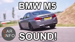 Frozen Grey BMW M5 Competition Package: Testdrive & Sound 2014