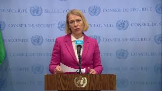 Norway on Afghanistan - Security Council Media Stakeout