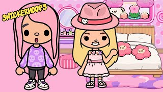 BARBIE is Snickerhoops's NEW NEIGHBOR!! | Toca Life World Story with VOICE | Sparklies Gaming