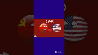 Countries relation now 🆚 then #countryballhistory #history #edit #countryballs #nowvsthen