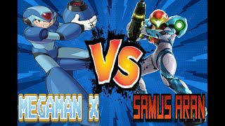 VERSUS#1 MEGAMAN X VS SAMUS ARAN/megagamer nick