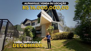 ALPHAVILLE I TAMBORÉ 2 - CASA de ESQUINA para VENDA ou LOCAÇÃO