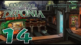 Lets Play Goodbye Deponia (Blind, German) - 14 - Zeit abzustempeln