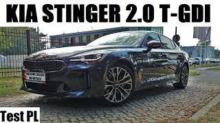 2017 Kia Stinger 2.0 T-GDI 245 KM Test PL