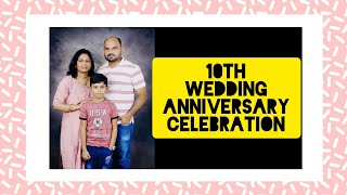 Our 10th Wedding Anniversary || Special Dinner Combo || Gift from my Husband ||Mathy's Magic Moments