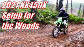 Is the 2021 KX450X the Woods Bike You Really Want? | Needed Some Adjustments...