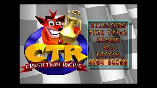 Crash Team Racing (Aug 14, 1999 prototype) - Exploring Menus