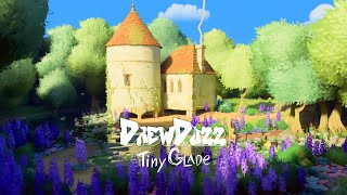 The Meadow Stone Hut Tiny Glade First Build on PC Steam Zen Sim Relaxing Building Game