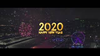 [YouDrone] Happy New Year 2020 I Fireworks Montreal I 4K I Drone Footage