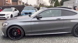 Mercedes-Benz C Class Coupe 2.0 C300 AMG Line (Premium Plus) G-Tronic+ Euro 6 (s/s) 2dr (2017/17)