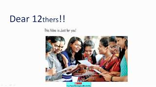 12th Std Admission -Notfiication 2019