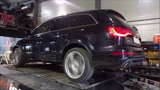 2012 AUDI Q7 4.2TDI Quattro mar's ECU Tune Dyno Test 391WHP, 89Tq! 73~79WHP, 13~16Tq Up!