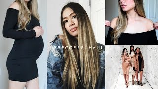 Fashion Nova Preggers Haul 2018 | HAUSOFCOLOR