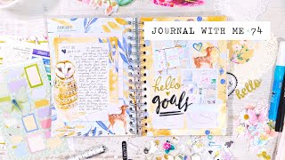 journal with me ☆ 74 | Week 1 in My Daphne's Diary Memory Planner