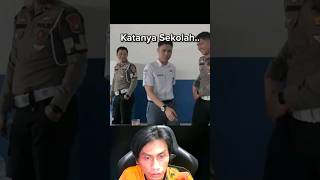 POLISI COSPLAY JADI ANAK SEKOLAHAN🤣 #shorts #short #shortvideo #youtubeshorts #trending #viral #fyp