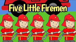 Five Little Firemen | Nursery Rhyme | Musical Mayhem