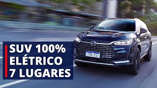 BYD TAN EV - SUV 100% elétrico com 7 lugares