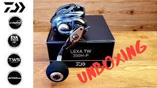 DAIWA LEXA TW 300H-P UNBOXING!!!!