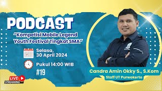 KOMPETISI MOBILE LEGEND YOUTH FESTIVAL TINGKAT SMA UNIVERSITAS TERBUKA 2024