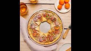 French Apricot and Pistachio Almond Tart | Recipe | EN