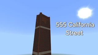 how to build 555 California Street minecraft tutorial