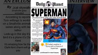 good morning read your daily planet newspaper with jcat skywalker