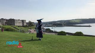 Plymouth's Town Crier on the 400th anniversary of the Mayflower