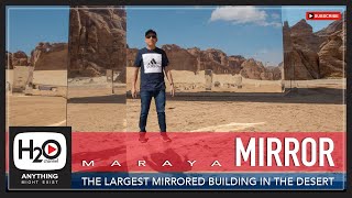 LARGEST MIRRORED BUILDING IN THE WORLD | Mirrored Building in the Desert | H2O Channel