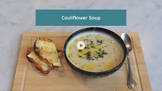 Cauliflower Soup Recipe