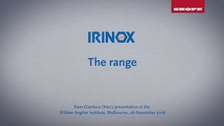 SKOPE – IRINOX Demonstration - William Angliss Institute (Chapter 14 Irinox Range)